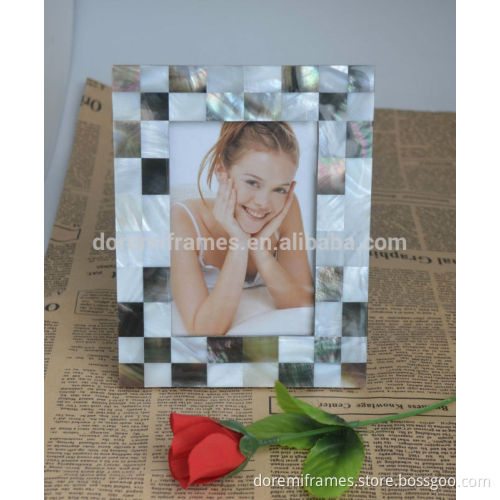 2014 lastest design shell photo frame
